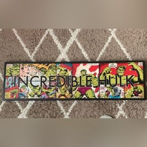 Vintage Hulk Marvel Poster Print Art